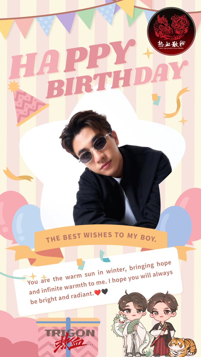 <a href="/perthppe/">PERTHPPE</a>
HBD PERTH
🎉🎉🎉Happy birthday🎂 My dear boy🖤❤️🐯🐉
#Perth22ndBirthday
#PerthTanapon
#PerthSaintSation
#Trigon