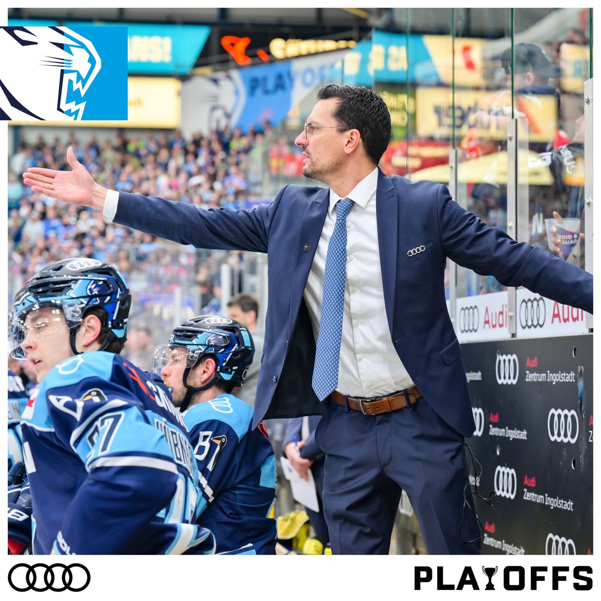 ERCIngolstadt's tweet photo. Ja, so haben wir auch manchmal geguckt.
Auch nach 40 Minuten steht es weiterhin 1:0 für den ERC.

#INGDEG https://t.co/2JPLtNheOL