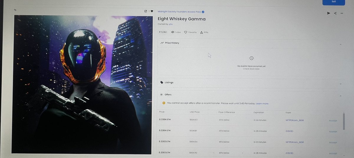 MothXUnknown's tweet photo. Finally transferred mine to MetaMask/OpenSea.
No plans to sell,
Just changing wallets!
Wanted to share my beauty.
#DEADROP #varients #founders https://t.co/ui3TAhxtzv