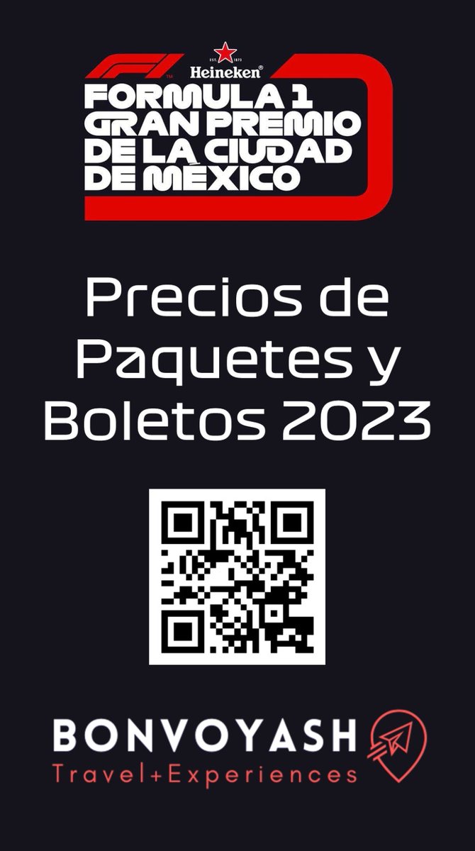 Hoy toca apoyar a Checo en el #SaudiArabianGP pero estás muy a tiempo para comprar tus boletos para la carrera en México.
