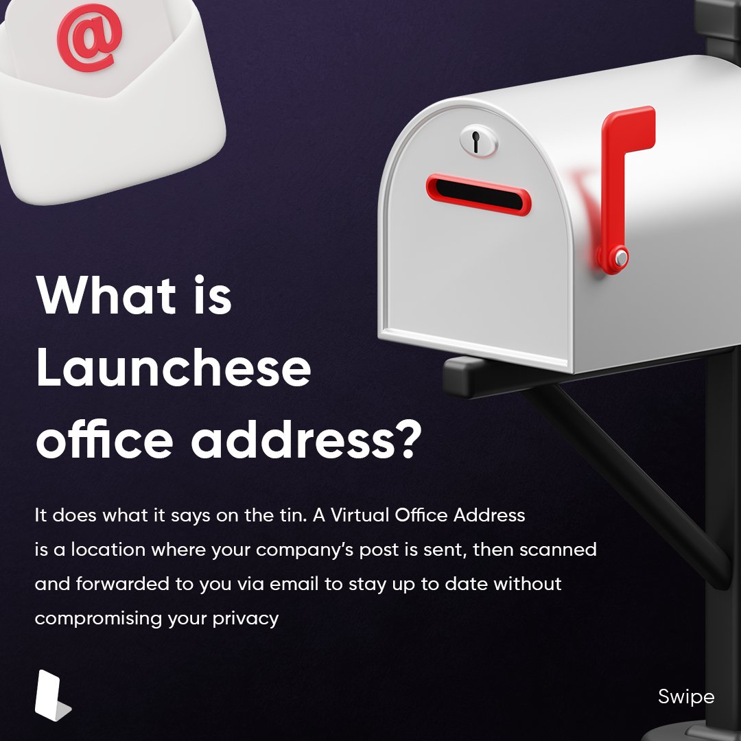 wearelaunchese's tweet image. Get a professional business address in London 🇬🇧with #launchese

Benefit from our mail forwarding service, virtual mailbox 📦 and more. 

Perfect for remote businesses and startups.  #LondonAddress #MailForwarding #VirtualMailbox #RemoteBusiness #startup