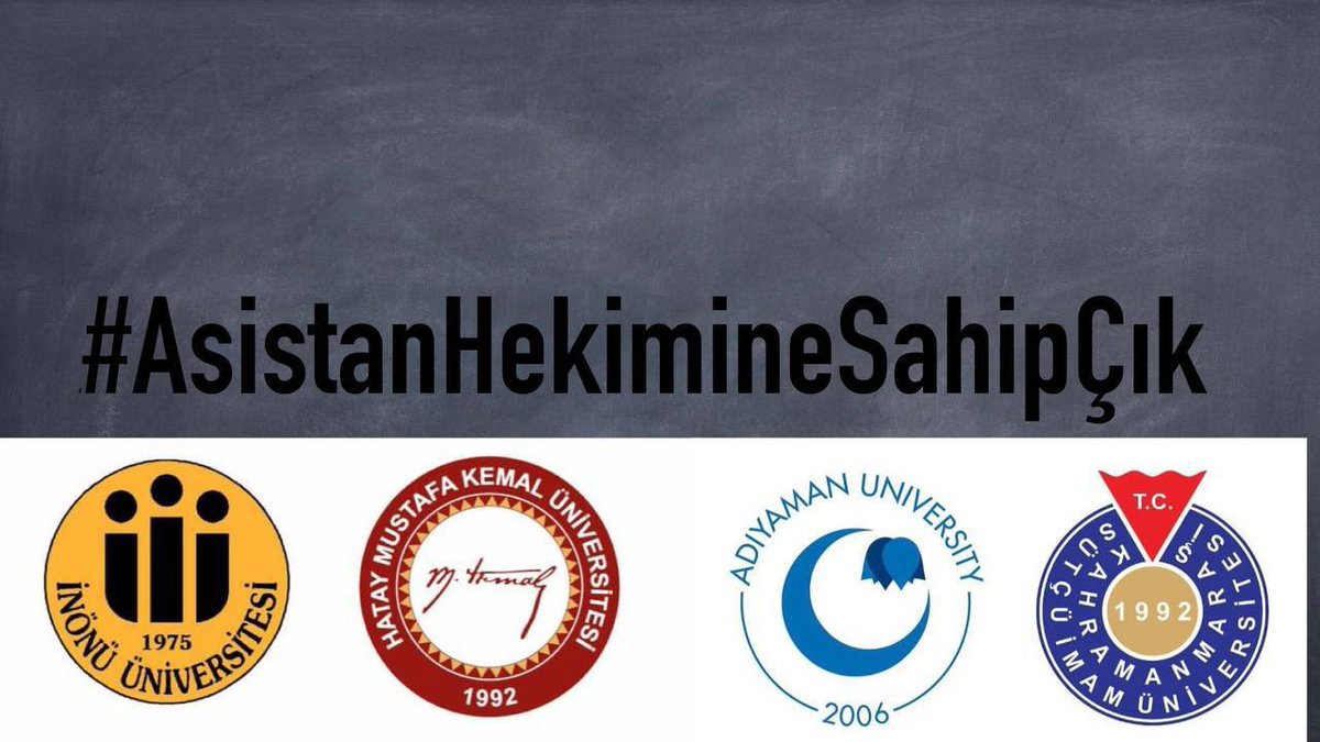 #AsistanHekimineSahipÇık
Uzmanlık öğrencileri olan hekimlerimizi unutmayalım. Geçici değil kalıcı yer değişikliği gereklidir. Saygıdeğer yöneticilerimiz görmezden gelmeyiniz! Eğitim temelli sağlam olmalıdır.
<a href="/drfahrettinkoca/">Dr. Fahrettin Koca</a> 

<a href="/hekimsen/">Hekimsen</a>
<a href="/ttborgtr/">Türk Tabipleri Birliği</a>
<a href="/Tabip_Sen/">TABİP-SEN</a>
<a href="/hekim_birligi/">Hekim Birliği</a>