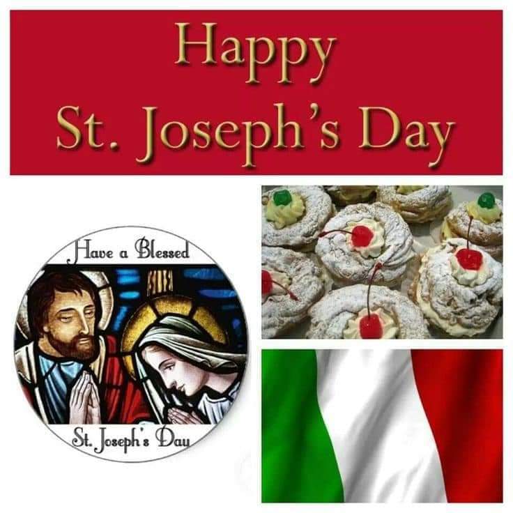 Bring on the St. Joseph's pastries!! 🤤💚🤍❤

#ItaliansDoItBetter