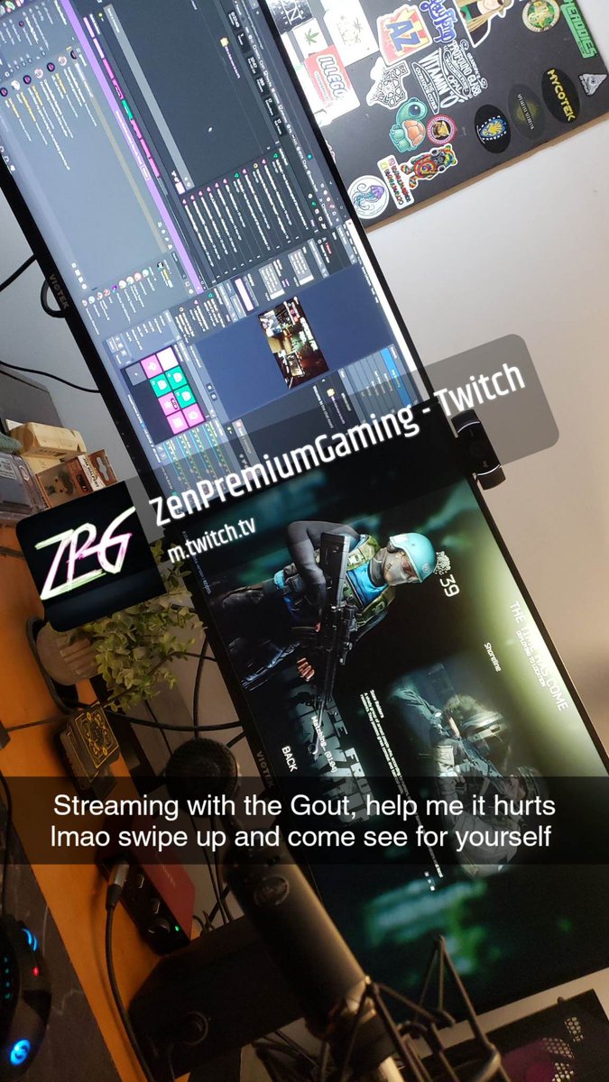 ZenPremiumGames's tweet photo. Come hang on the stream, #stream #live #twitch #eft #tarkov #escapefromtarkov #tarkovnews #tarkovclips

and yeah i actually have gout and it sucks @AquaFPSgaming

https://t.co/5qo3HhW4FK https://t.co/kzulBMmqNu