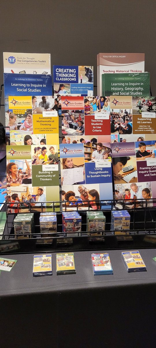TC2thinks's tweet image. ATM: We are at the @bctf AGM today and tomorrow! Come and say, "hi!" and check out our new resources! We are excited to be back in-person after many years!
#bctfagm
#bctf