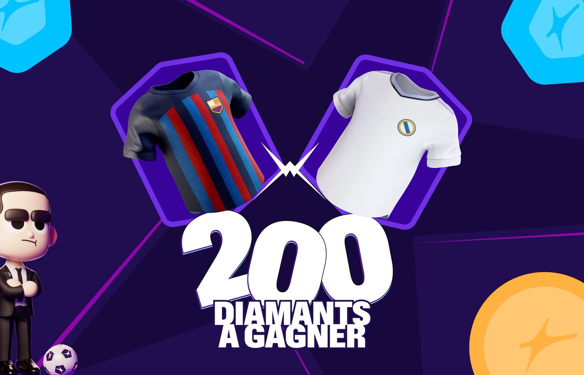 omada_app's tweet photo. 🥵 CLASSICO BÉBÉ 🥵

5️⃣ x 2️⃣ 0️⃣ 0️⃣ 💎 À GAGNER 😍 

Quelle équipe va planter le premier but ? 🔥 

Pour participer :
- RT + like + Follow @omada_app 
- Commente ta réponse + code ami 

TAS MERCREDI 22 Mars 🍀 https://t.co/x15ff3ulsD
