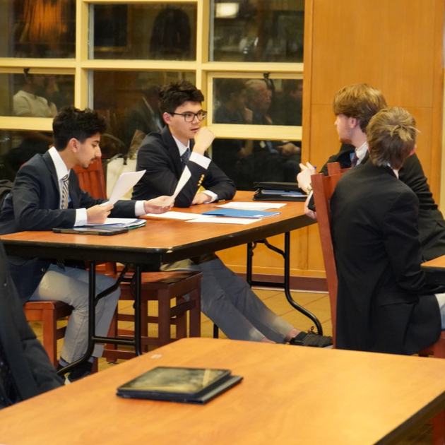 BCHigh's tweet image. Our #BCHigh Mock Trial team spends all year learning about our laws and legal system, and is given the opportunity to test their skills as future lawyers in a simulated courtroom experience.