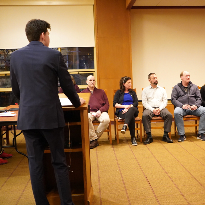 BCHigh's tweet image. Our #BCHigh Mock Trial team spends all year learning about our laws and legal system, and is given the opportunity to test their skills as future lawyers in a simulated courtroom experience.