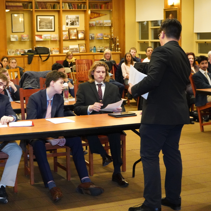 BCHigh's tweet image. Our #BCHigh Mock Trial team spends all year learning about our laws and legal system, and is given the opportunity to test their skills as future lawyers in a simulated courtroom experience.