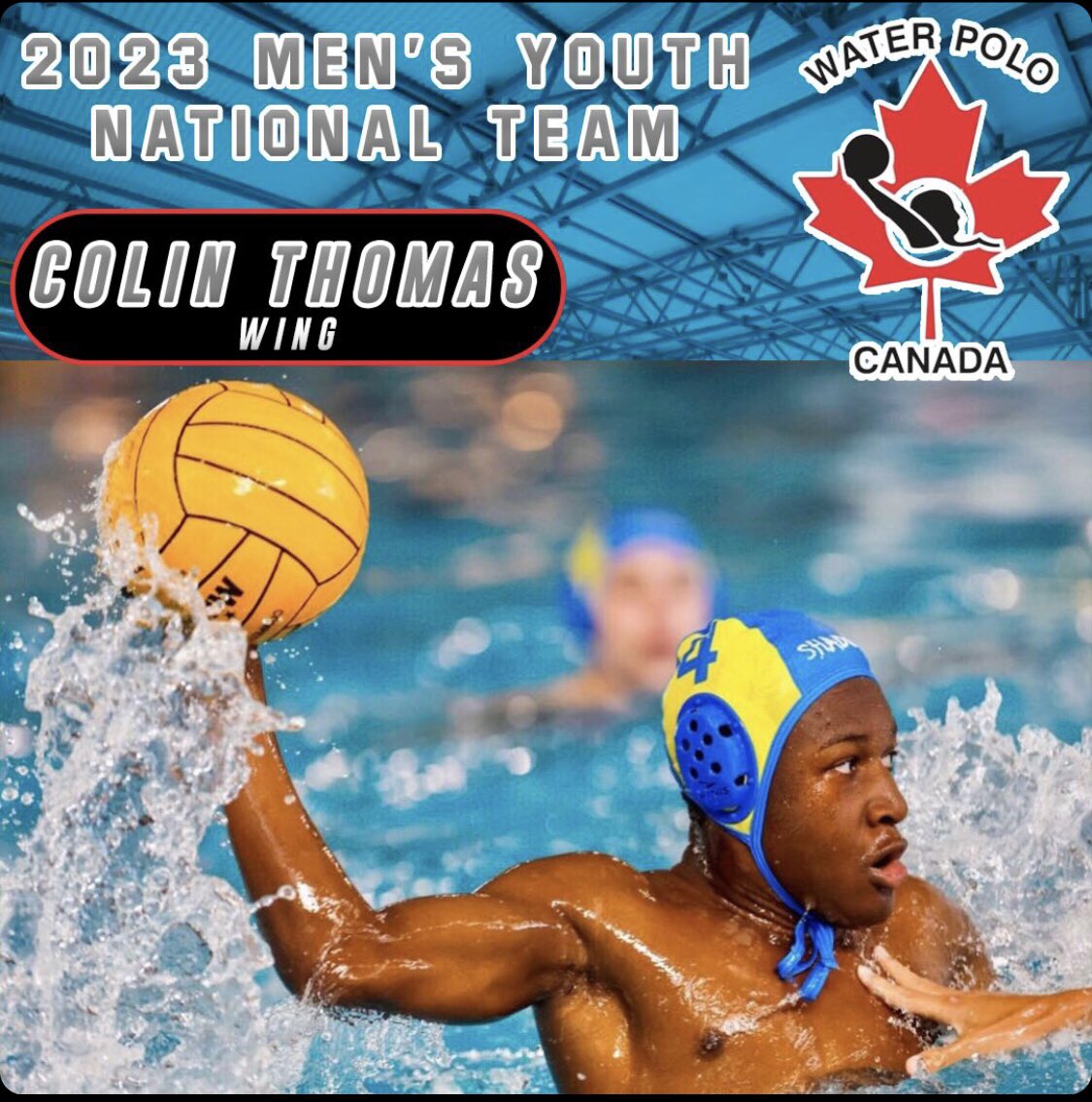 ColinThomas06's tweet photo. It’s an incredible honor to be selected to the Youth National Team with such a great group of athletes.
Thank you to my parents, teammates,and all of my coaches for there guidance, encouragement and support.
#nationalteam #Hardwork #panam #waterpolocanada https://t.co/S9Vi2Vv2Hq