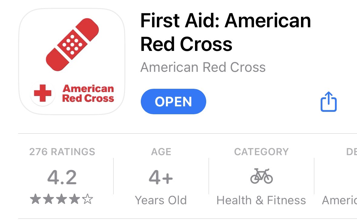 Every single person should have this app on their phone.

I took CPR / First Aid training this week, and the instructor turned us on to the Red Cross First Aid app. 

If you end up in an emergency with no one around you trained to help, it might save a life.