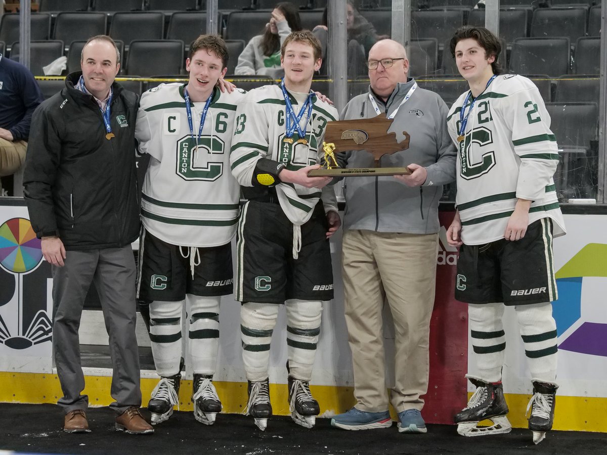 Hockey Night on Twitter "Canton captures the MIAA033 D2 Boys State