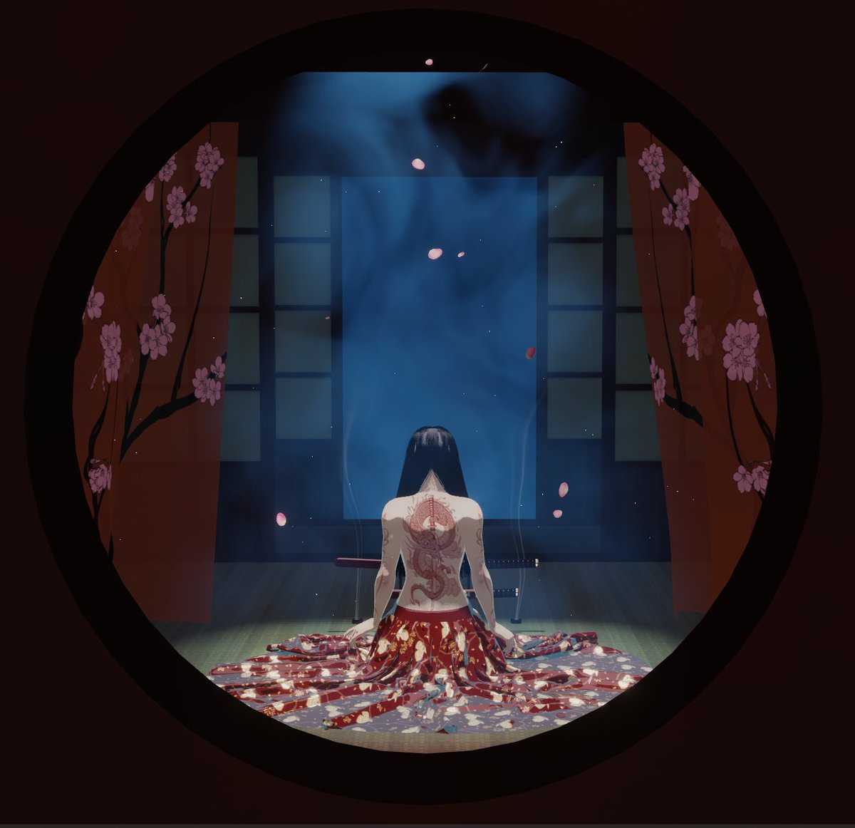 CyberMysticVR's tweet photo. Blade of the Wind (Shots)
#ninjascroll #shinobistriker #waifufighter #waifuimpact #genshinimpact #sekiro #mononoke #mysticstory #horrorstory #comicart #blender3d #3danimation #anime #eevee #ghibli https://t.co/iYTPL0aQD7