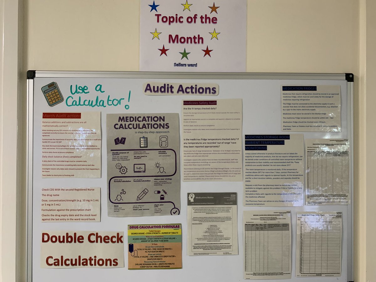 AMATS Actions 💊: Stay focused. Always room for improvement 👌@LouGill2005 #teamwork @LancsHospitals #topicofthemonth