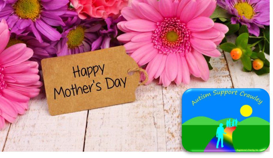 AutismSCrawley's tweet photo. We would like to wish all of you wonderful Mums, Step Mums, Nans and female carers caring for someone with an #Autistic mind a Very Happy Mother’s Day 💖💐 We are also thinking of those who may find today a difficult one 💞#Autism #MothersDay https://t.co/IhBtS1Dn0Z