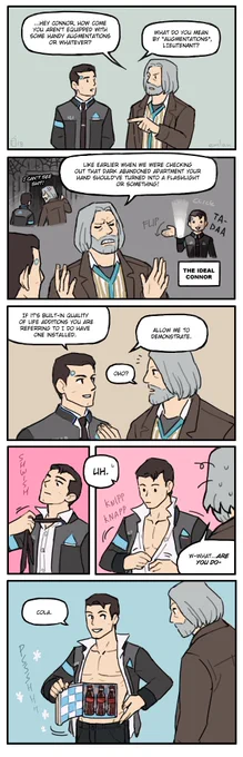 Detroit: BH was not the deepest of games but it was fun to play with the dolls, here's my two favorite strips 