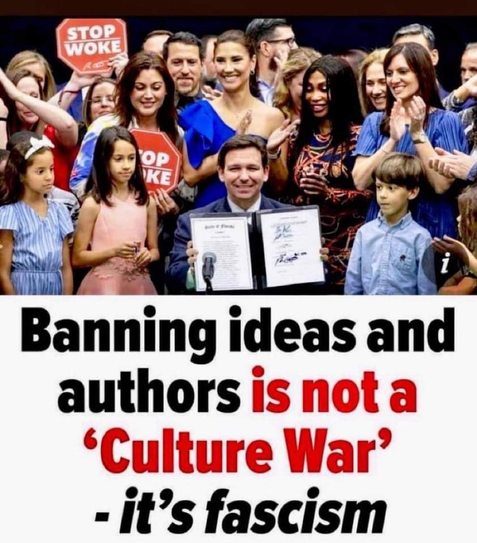 kangaroos991's tweet photo. OMG, look at the blank expressions on the children’s faces, as if to say, “Can we go now?” #DoNotBanBooks https://t.co/z9jihAbR9q