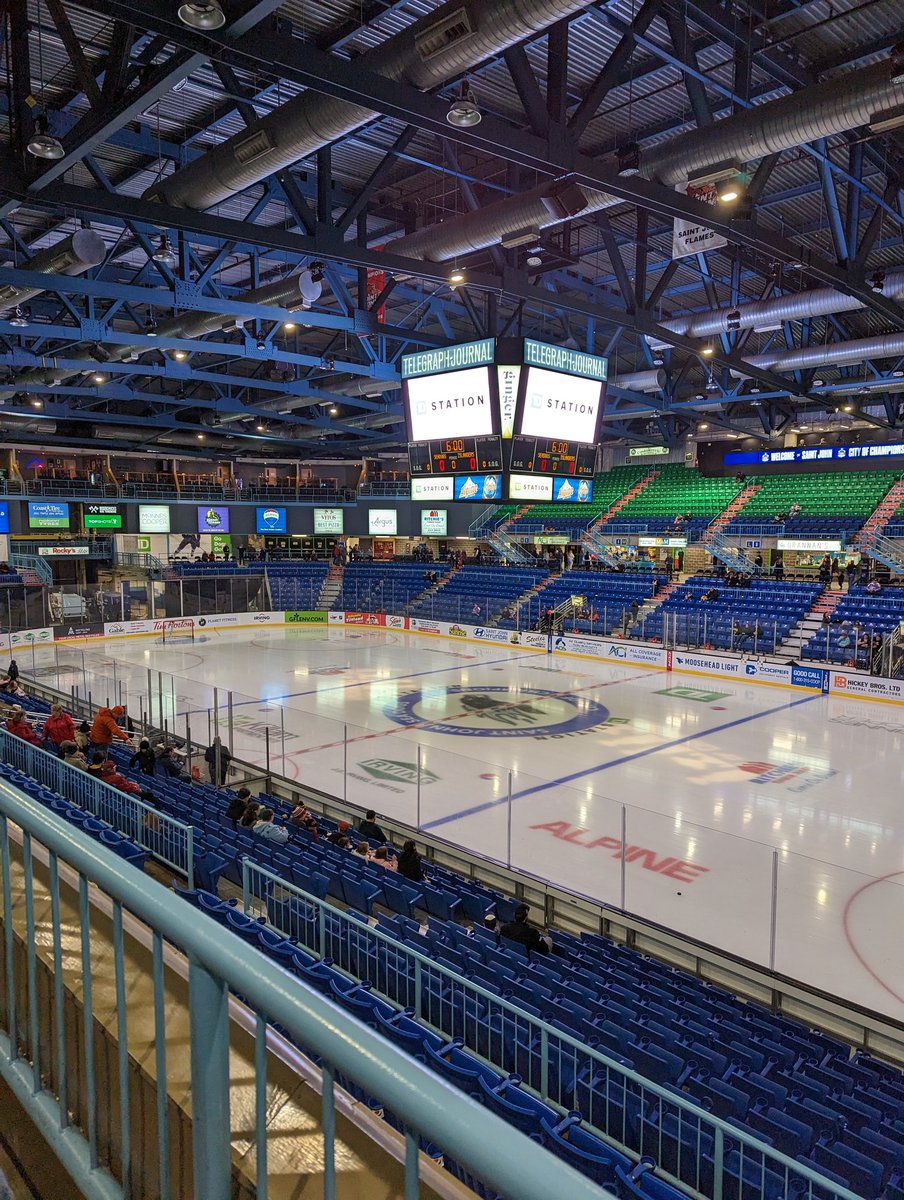 Time for some QMJML hockey in Saint John NB. #saintjohn #QMJHL