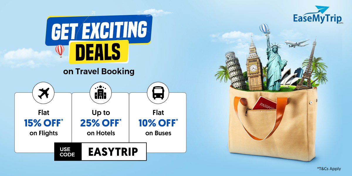 Nishant Pitti (@nishantpitti) on Twitter photo Started travel business in 2005 with just 1 person and 100Sqft office. Now we have team of over 500+ globally.
<a href="/EaseMyTrip/">EaseMyTrip.com</a> became one the very few consumer-tech startups in the world that bootstrapped itself all the way till IPO 2 years back on 19th march.
when 99% of the Started travel business in 2005 with just 1 person and 100Sqft office. Now we have team of over 500+ globally.
<a href="/EaseMyTrip/">EaseMyTrip.com</a> became one the very few consumer-tech startups in the world that bootstrapped itself all the way till IPO 2 years back on 19th march.
when 99% of the