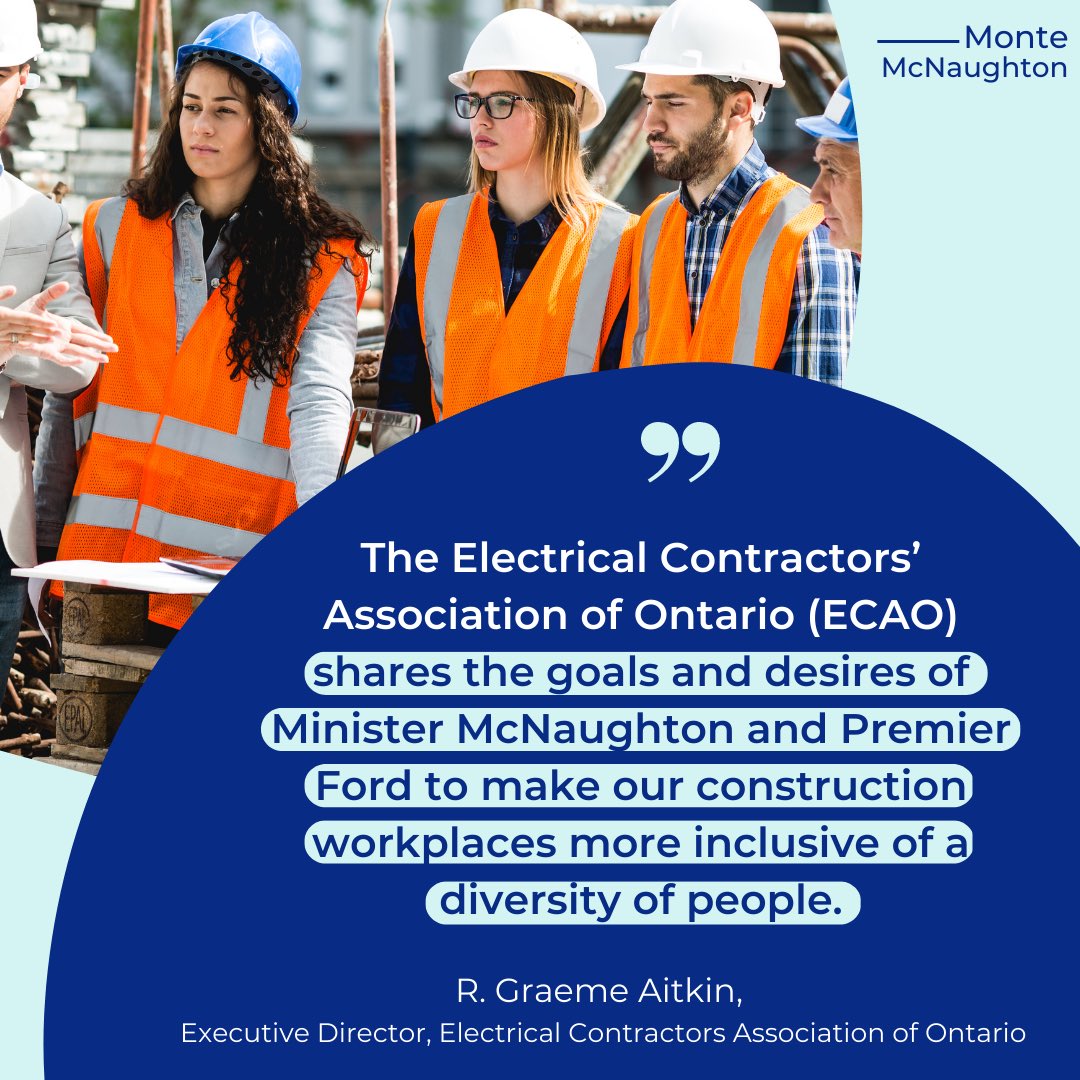 Working with labour partners like @IUOELocal793 and @ECAOIBEW, we're attracting more women in the skilled trades by ensuring they have proper fitting PPE on construction sites. 

We're also making sure bathrooms are clean and safe for all our #EverydayHeroes in construction.
