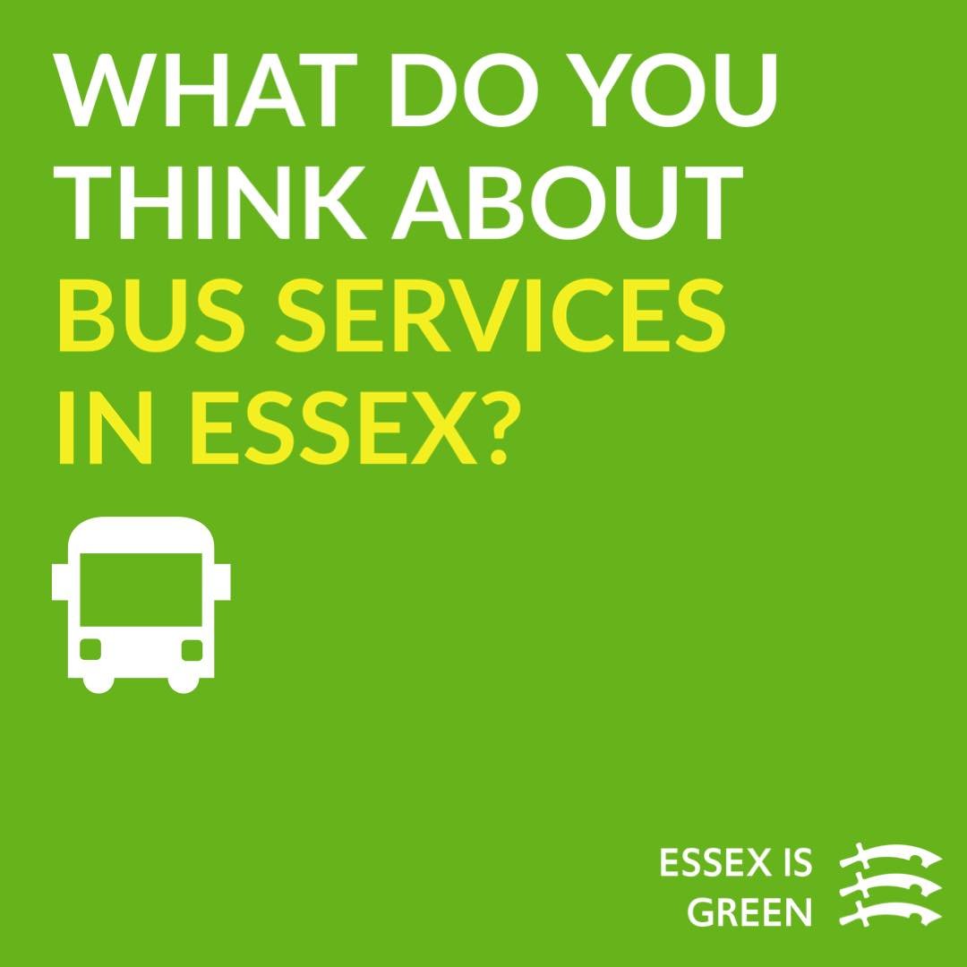 Please visit consultations.essex.gov.uk/h-t/227e08fb/ and let our colleagues know what you think about bus services in Essex