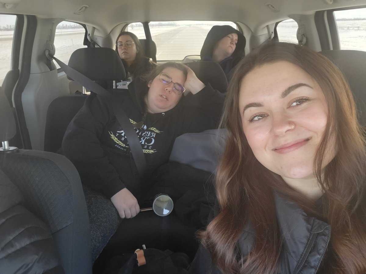 Brianna Senetza (@brianna_senetza) on Twitter photo Pretty quiet van after a night of "networking". Now for the long drive back to Saskatoon. #PSGSS2023 @plant_gsa_usask
<a href="/KaylieKrys/">Kaylie Krys</a> <a href="/quinnsturby/">Quinn Sturby</a> <a href="/JocelynLeidl/">Jocelyn Leidl</a> Pretty quiet van after a night of "networking". Now for the long drive back to Saskatoon. #PSGSS2023 @plant_gsa_usask
<a href="/KaylieKrys/">Kaylie Krys</a> <a href="/quinnsturby/">Quinn Sturby</a> <a href="/JocelynLeidl/">Jocelyn Leidl</a>