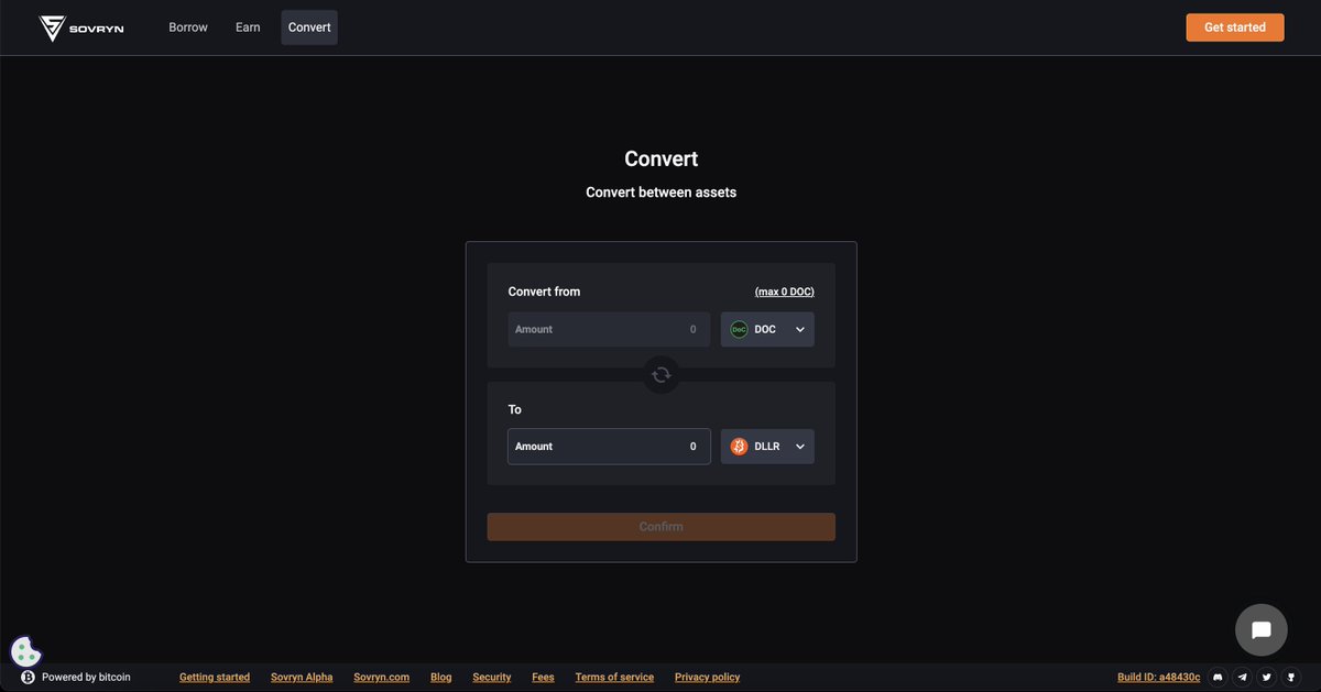 ***Tutorial Post***

For <a href="/moneyonchainok/">MoneyOnChain.com 🚀</a> community:

 How to convert DOC to <a href="/SovrynDollar/">Sovryn Dollar | DLLR</a> DLLRs?  

-Go to sovryn.app/convert
-Connect your Rootstock enabled wallet 
-Select convert from DOC to DLLR
-Enter amount.
-Make sure you have RBTC for gas fee. 
-Confirm transaction.