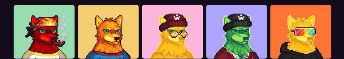 everyone had their eyes on <a href="/TheBastards_xyz/">The Bastards</a> and <a href="/oogyNFT/">oogy</a> when a gem like <a href="/WolfCapital_/">Wolf Capital 🐺</a> was at 3 sol
Now the porject gets the deserved attention, see you soon at 12 sol.