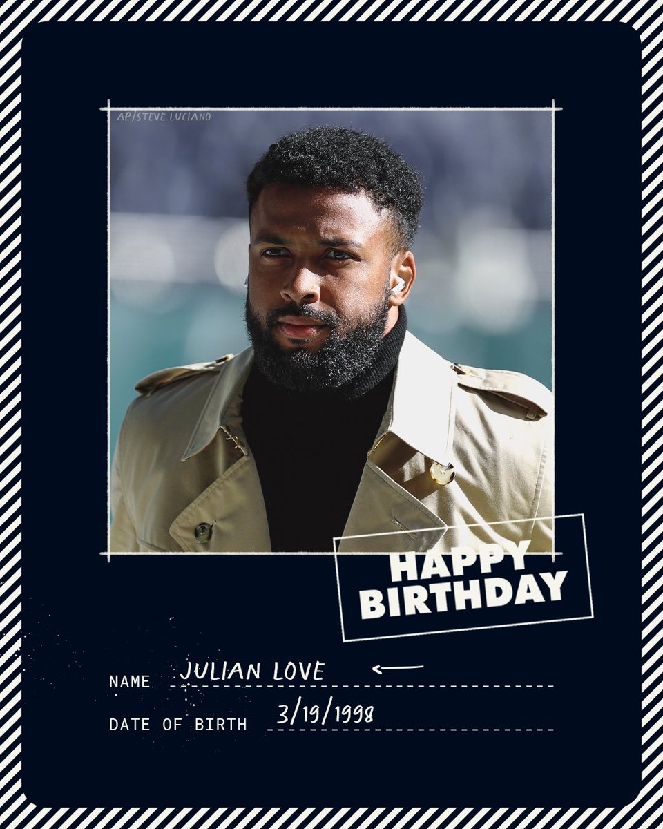 RT to wish our newest safety <a href="/_jlove20/">Julian Love</a> a Happy Birthday! 🎂