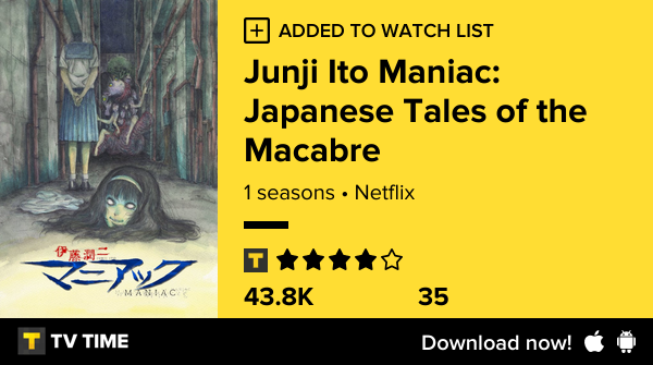 bIackparade__'s tweet photo. I've just started following Junji Ito Maniac: Japanese Tales of the Macabre https://t.co/Qm6KWXjU2l #tvtime https://t.co/4rZKpDSwan