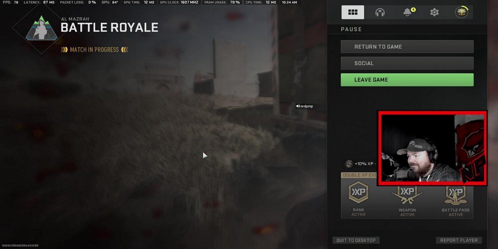 nrdpmp's tweet photo. Going live on Twitch! I am playing Call of Duty: Warzone, swing by https://t.co/oMpK0VLjGg and chill! #tatmanarmy #twitch #vaultthewingman https://t.co/5kE1XF5mnF