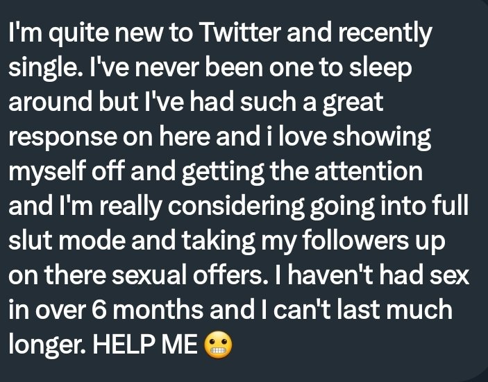 Pervconfession On Twitter She Didnt Get Fucked In 6 Months