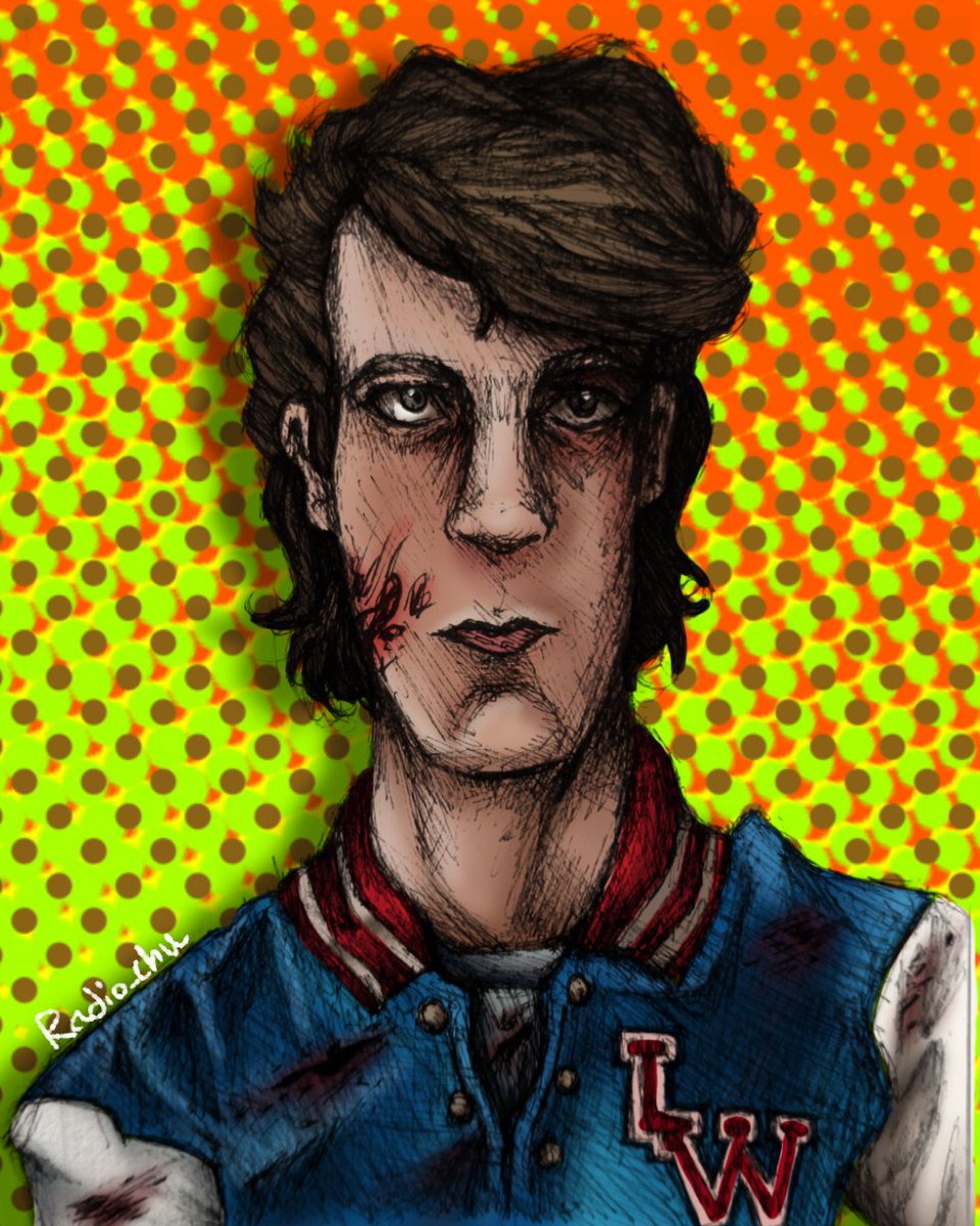 Charade4peace's tweet photo. "A.J." Zombies In Spaceland.
#art #digitalart #portrait #CallofDuty #zombiesinspaceland ⭐🌈⚡ https://t.co/FjIbNACjNW