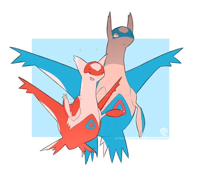 Latos.#pokemon #latios #latias 