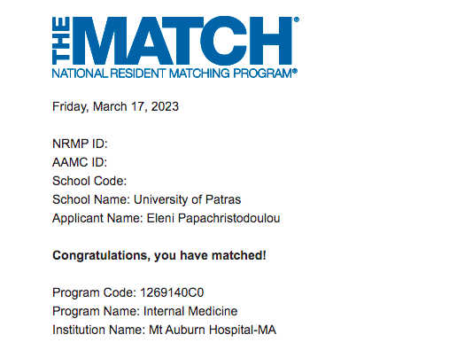 Thrilled to share that I'll be joining the @MAHIMRes family for the next chapter of my career!✨

I'm feeling incredibly grateful for the unwavering support I've received from my family, friends, and mentors throughout this journey. Truly, it takes a village!🙏#Match23