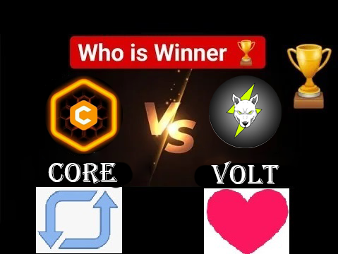 BSCGemsAlert's tweet photo. If you were faced with a choice, which token would you choose between the two  #CORE  RT🔁 or #VOLT  LIKE ❤
🔁RT And follow @BSCGemAlert #BSCGemsAlert 
 
#BSCGemAlert #VOLT #CORE #BSCGems https://t.co/8Z7aUQdxZ2