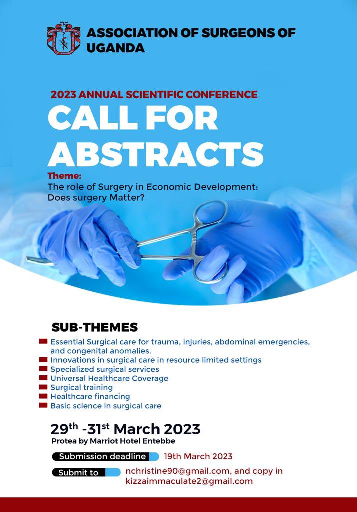NamuChristine's tweet photo. Have you submitted your abstract yet? No worries: you still have some hours to do so. Don’t miss the deadline for submission! #medall #asouofficial @MedAllApp @ASOU_Official https://t.co/0yelQqlD5l