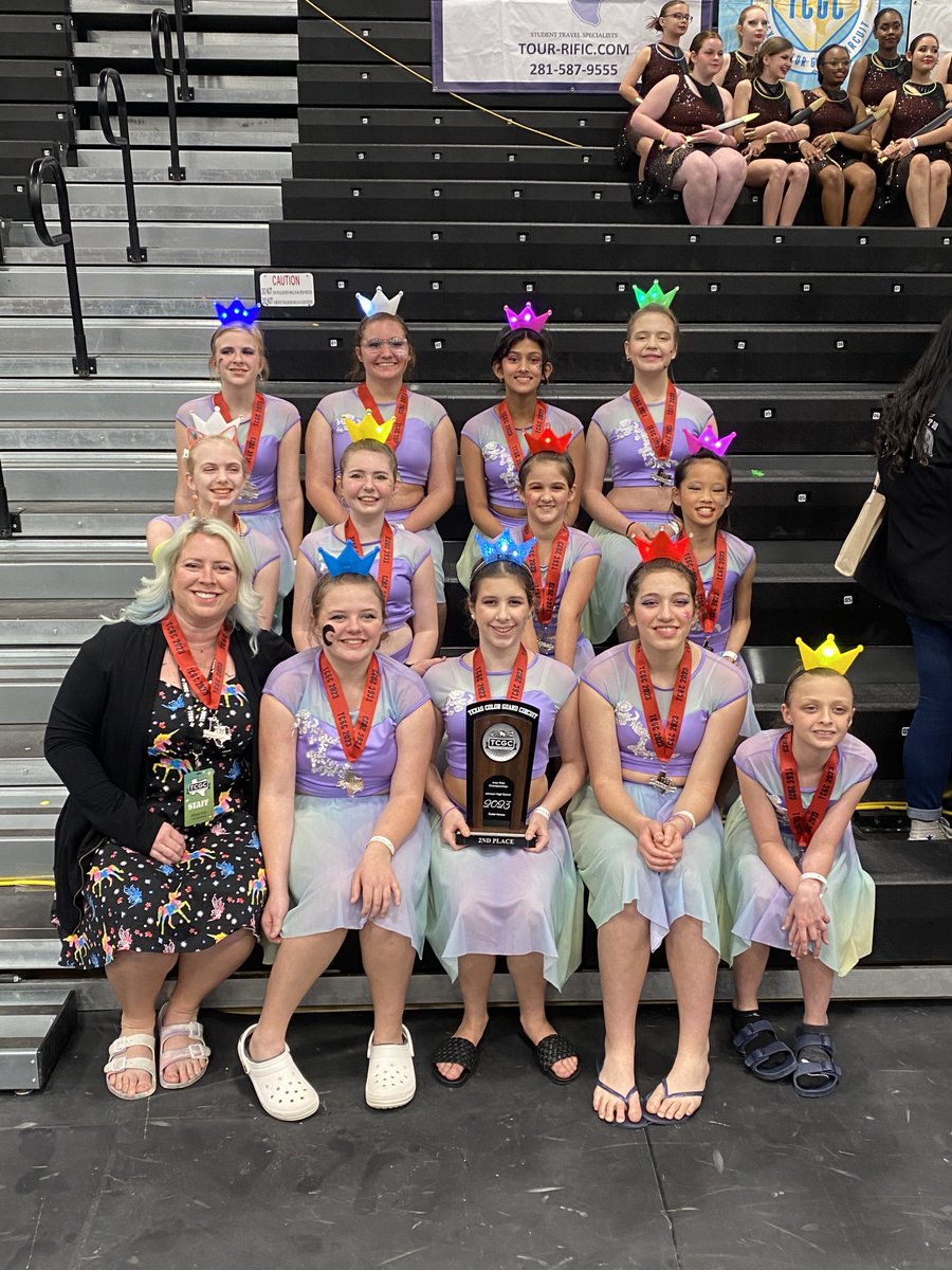 rrbandboosters's tweet photo. Congratulations to the Round Rock Cadet Guard for taking home the silver medal last night at their championships in TCGC Cadet Novice. Go Rock Guard!
🖤 🐉 🚩
#gorockguard #glowinup @rrisdfinearts https://t.co/bsfpyO5Ahk