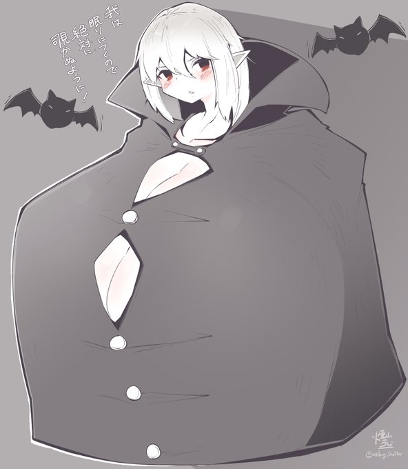 シルエットがデカすぎる吸血鬼ちゃんの秘密 