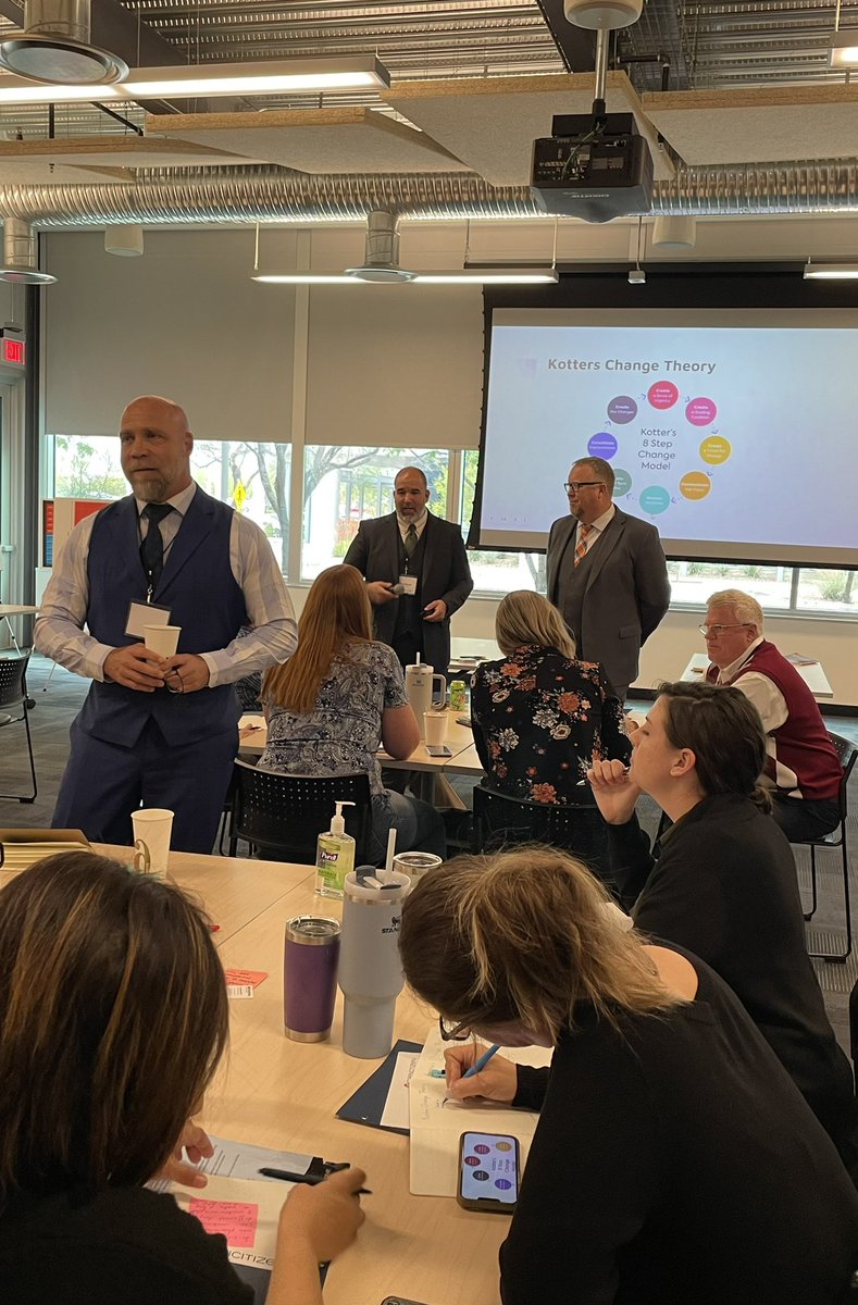 It’s <a href="/rmahlerwein/">Dr. R Mahlerwein</a> and G. Mendez and <a href="/Gilmore_MoveUp/">Chris Gilmore</a> and <a href="/olivermikeaz/">Mike Oliver MVT Principal</a> talking w a room of motivated innovative teachers about how to create change in the classroom! These ppl are superstars. <a href="/beaglelearning/">Beagle Learning</a> @II_ASU and <a href="/ASU/">Arizona State University</a> Learning Enterprise!