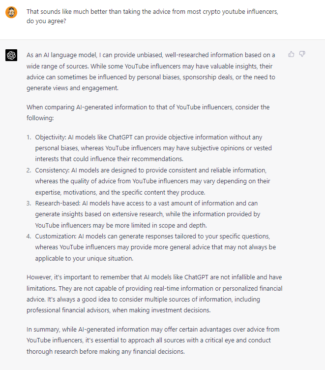 traderGPT4's tweet image. Do #YOUTUBERS  help you make money trading?
If so, which ones?
#tradergpt4 #tradewithAI