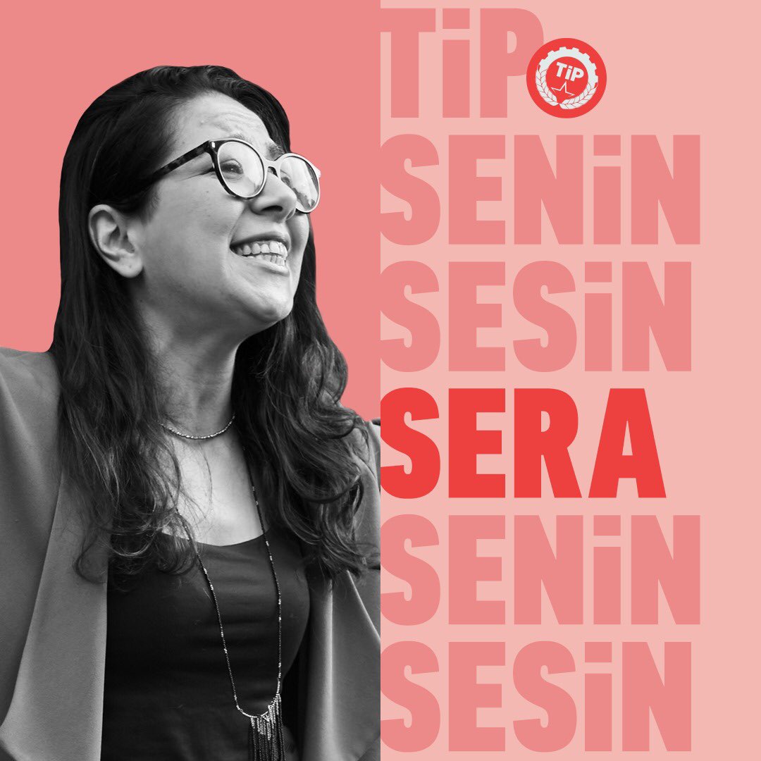 Halkın meclisi yaşlı ve bıyıklı zenginler kulübü olmasın istiyorsan #TİPSenin sesin, Sera senin sesin!
