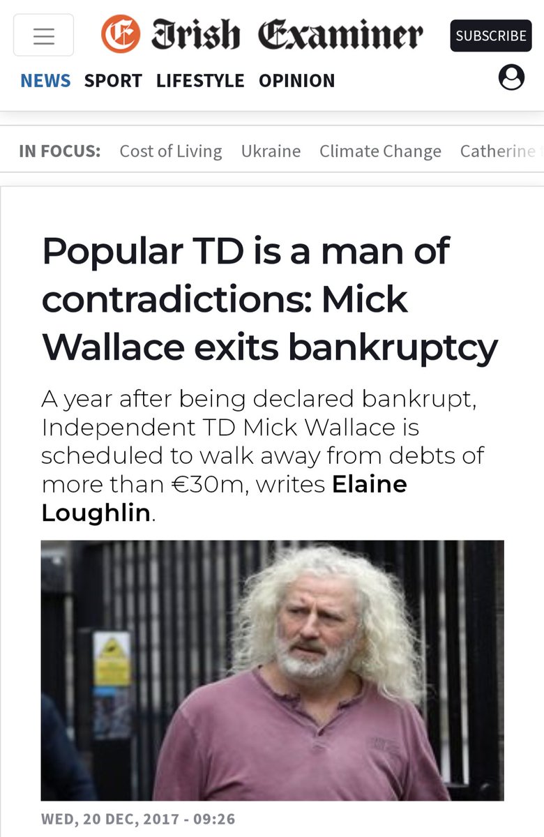 vsabio's tweet photo. @wallacemick But you have fared quite well under capitalism -- haven't you, Mick...? https://t.co/59idw9GqRi