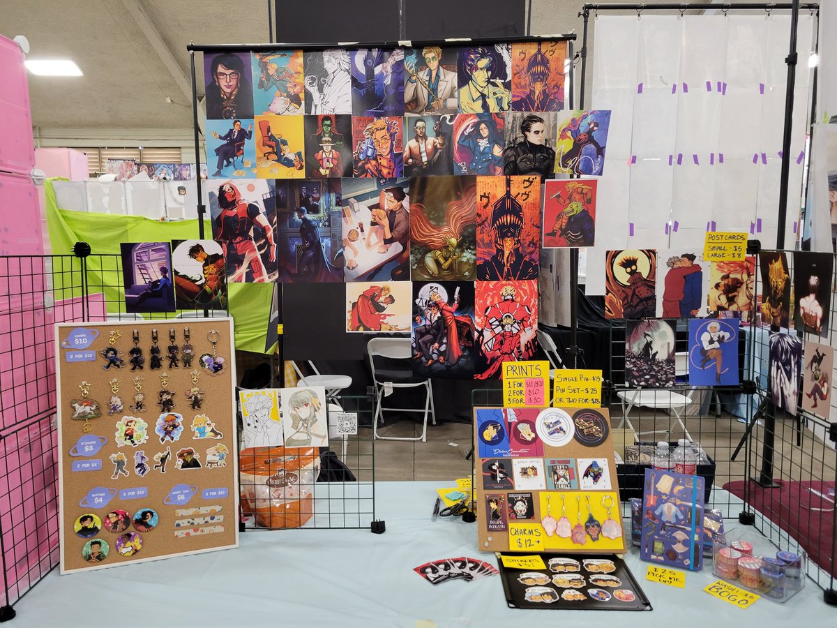 me and toby have migrated at #animeimpulse! find us at AE04!! 😘