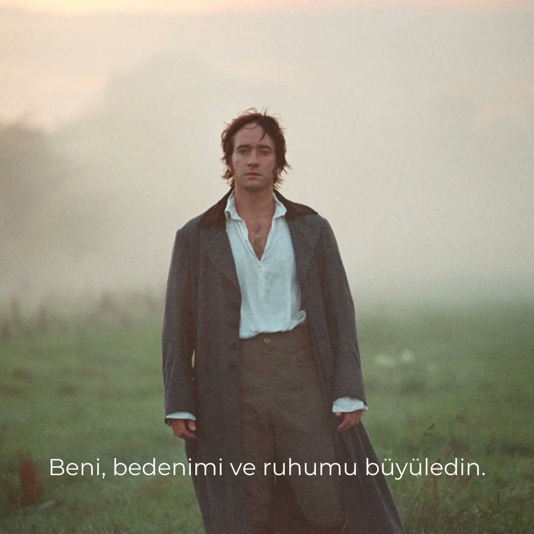 SoylentiDergi's tweet photo. “Beni, bedenimi ve ruhumu büyüledin.”

🎬: Pride &amp; Prejudice (2005), Joe Wright. https://t.co/ETl157btFe