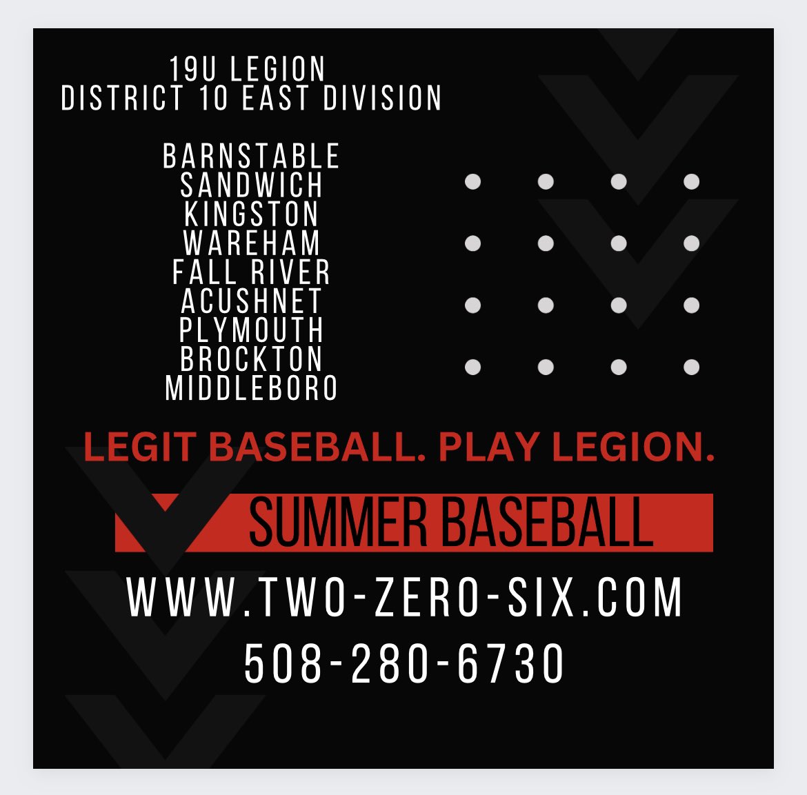post206baseball's tweet image. Teams added to Senior D10 East circuit