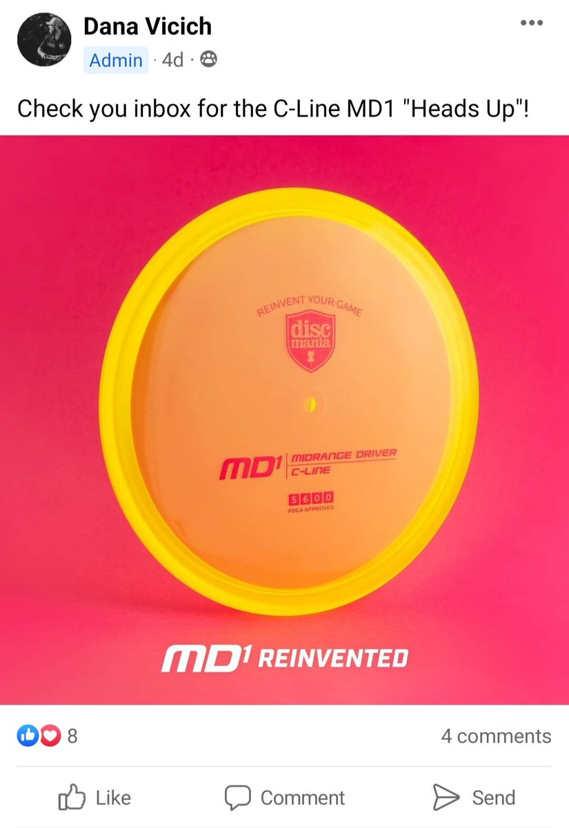 Can you get anymore ironic?

#DiscGolf #Disc <a href="/DiscmaniaDiscs/">Discmania Golf Discs</a> #HeadsUp #Grenade #DGPT #DGN