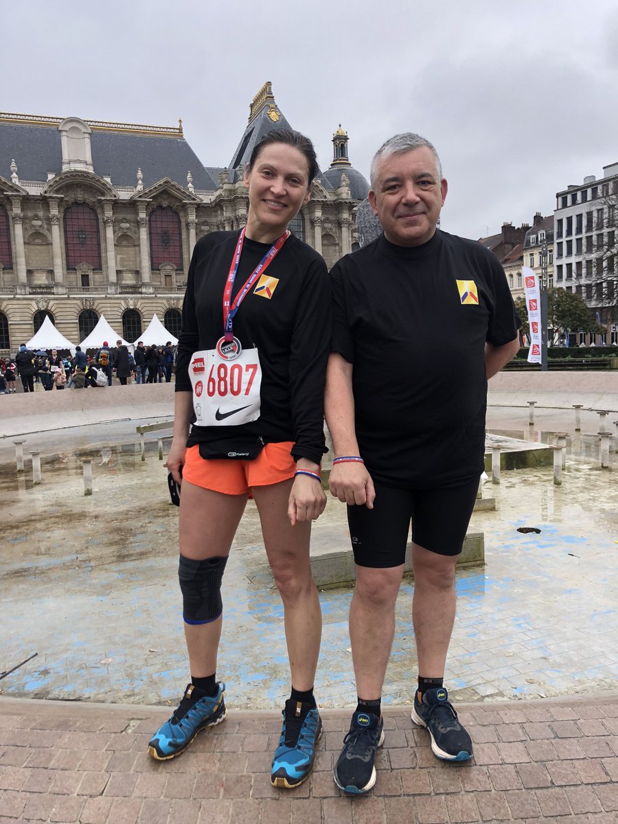 comlogterre1's tweet image. Participation ce matin aux courses du semi-marathon de @lillefrance ! Le #COMLOG ajoute 6️⃣7️⃣ km au compteur kilométrique du l’opération #AvecNosBlessés 🫡