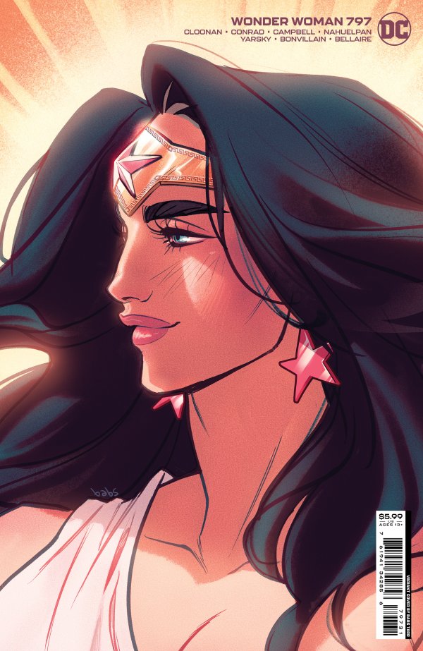 What's on your #PullList this week? Here is mine 😀 @DCOfficial #WonderWoman #797 by @beckycloonan @michaelwconrad @CozyJamble @amancay_art @caitlinyarsky @TBonvillain @droog811 @babsdraws @JasminDarnell