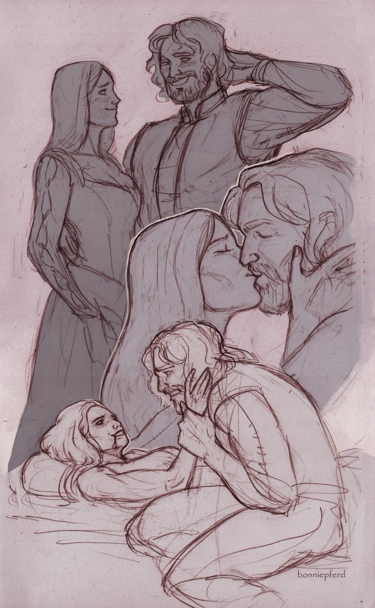 Mini scenes from the games. Raven and her man Bjernhart 🥹💙

#art #digitalart #DnD #DnDcharacter